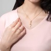 U-TREASURE RKD-100-SPP Kirby Star Goods, Ring, Twinkle Star Ring, Silver