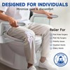 DOZAWA Toilet Safety Rails for Seniors, Heavy Duty Foldable Assist