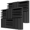 TroyStudio Thick Acoustic Foam Panels, 12 X 12 X 3