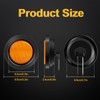 PSDRIQQ 16Pack DC12V 2.5" 13 LED Round Trailer Clearance Marker