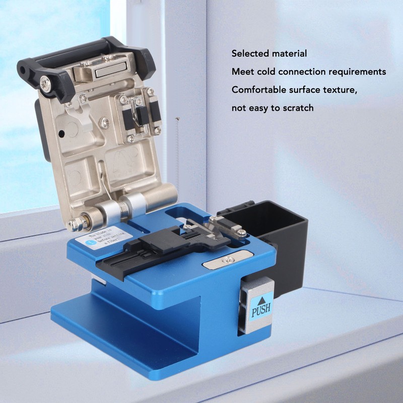 Fiber Cleaver Tool Kit Optical Cutter High Accuracy Cold Welding