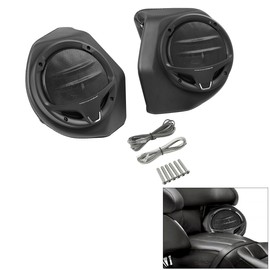 TCMT Fit For Harley Touring Tour Pack 2014-2025 King Rear 6.5" Speaker Pods