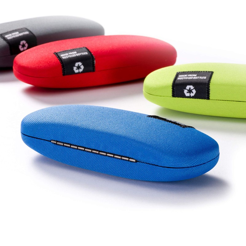 FEFI - Hard case glasses case with fabric cover made