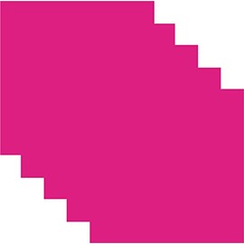 Siser EasyWeed Heat Transfer Vinyl HTV for T-Shirts 12 x 12 Inches 5 Precut Sheets (Passion Pink)
