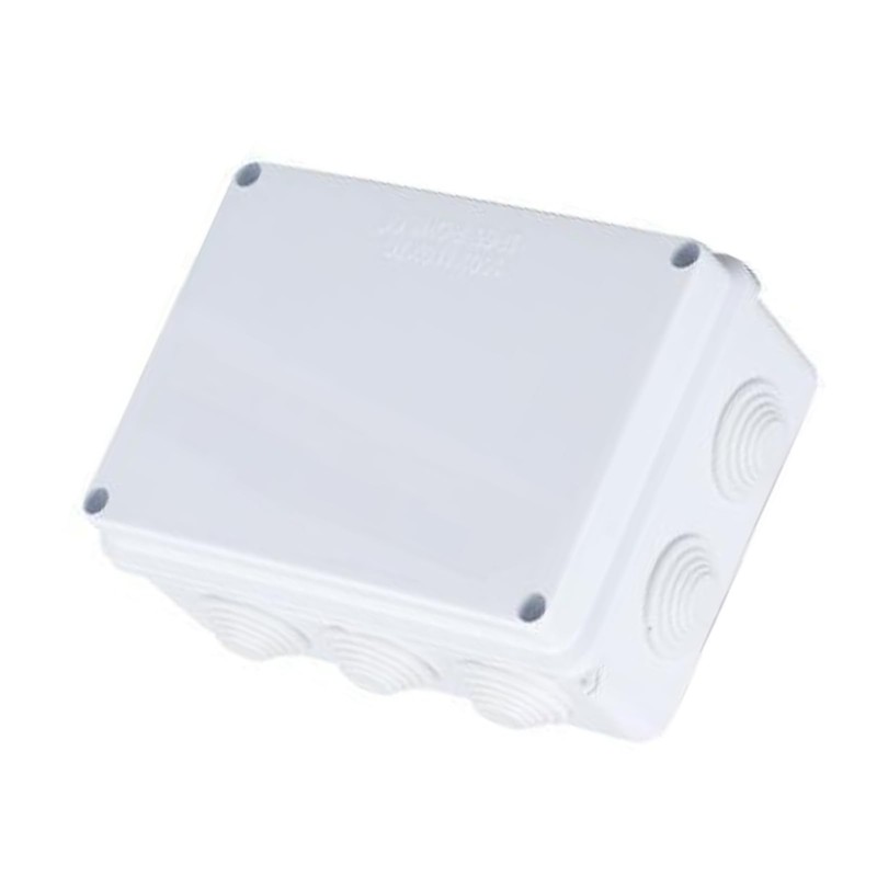 Junction Box Waterproof IP65, White Junction Box Outdoor, ABS Plastic