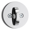 Kwikset 158 Milan Deadbolt Lock, Polished Chrome Round Exterior Keyed