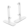 VILLFUL Pegboard Mount Bracket 2pcs Desk Accessories Heavy Duty Metal