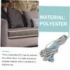 Operitacx Diy Decorative Twisted Cord Rope 4 Braided Satin Polyester