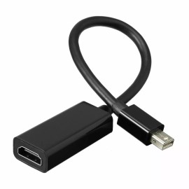 Unbranded/Generic Thunderbolt/Mi - MINI DP to HDMI Black