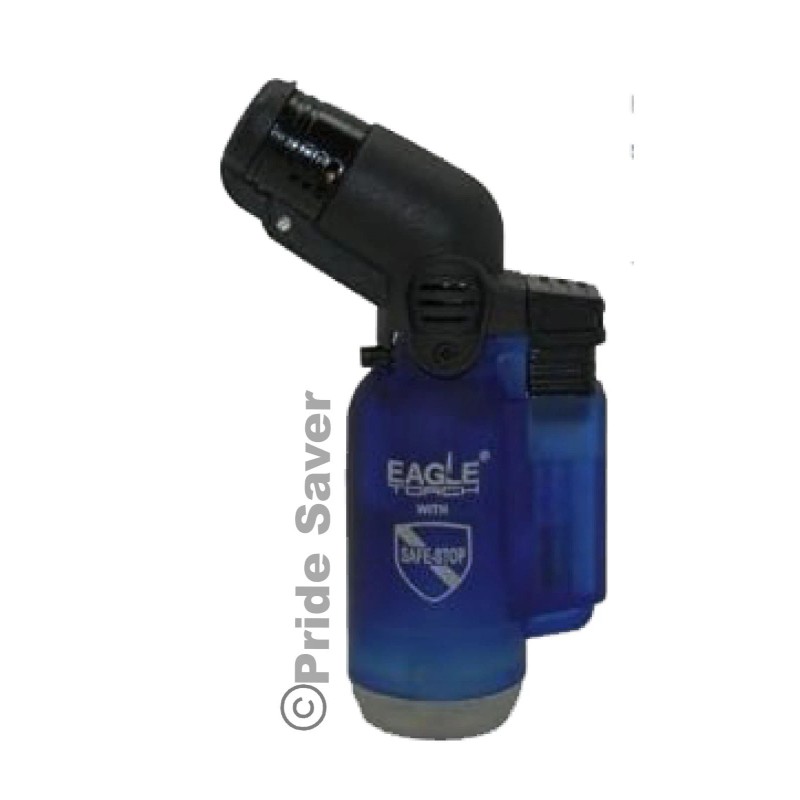 Eagle Jet 45 Degree Angle Flame Butane Torch Lighter Refillable