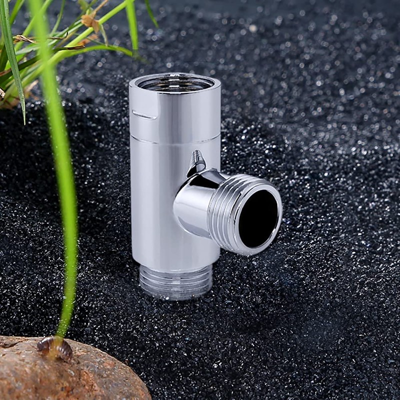 G-Promise All Metal 3 Way Diverter, Hose Fitting Tee, T