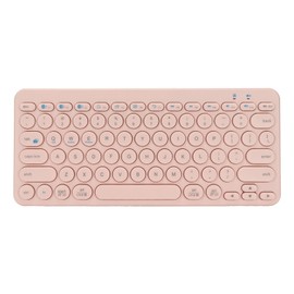 78 Key Wireless Keyboard Bluetooth 5.0 Programmable Ergonomics Laptop Keyboard for Windows for IOS for Android Pink