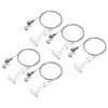 sourcing map 5Pcs Adjustable Picture Hanging Wire Kit 2m x