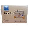 Medline Combination Medication Lock Box Holds Secure/Organiz