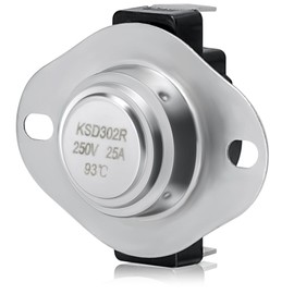 Hiorucet 80601 High Temp Limit Switch Manual Reset for Vogelzang VG5790, VG5770, US & USSC Stove Bay Front 5660, 5660E, 5560, Ashley AP5660, AP5710, AP5660L, AP5660PE, AP5770 Pellet Stove