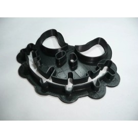 AJT INSPIRED BY JACK SKELETON FONDANT FACE 3.5 INCH COOKIE CUTTER MADE IN USA PR5379
