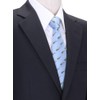 [COLORATA] Carolata Shark Pattern Necktie (100% Silk / Jacquard Woven),