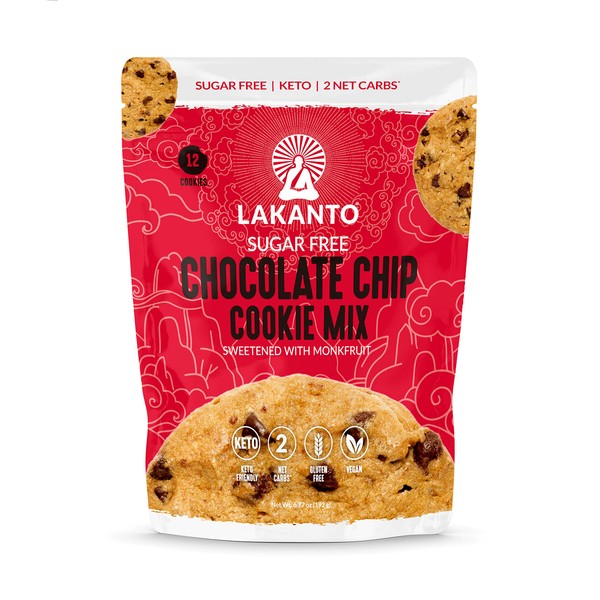 Lakanto Lakanto Sugar Free Chocolate Chip Cookie Mix - Sweetened