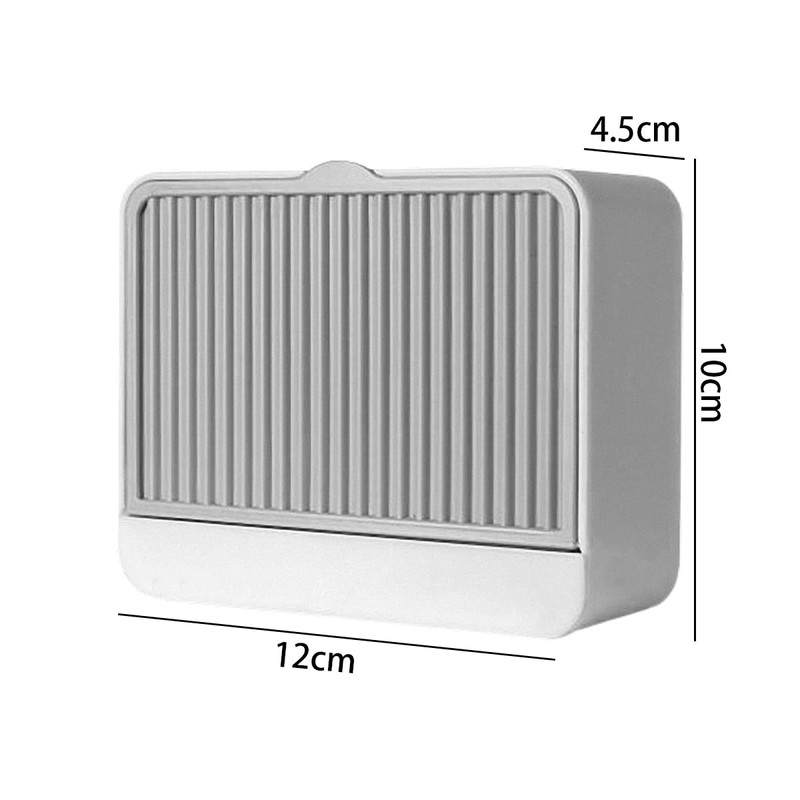 CENPEK 2 Pcs Self Draining Soap Dish, Wall-mounted Soap Dish