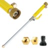 Garden Hose Spray Wand with Trigger, Fan and Jet Nozzle