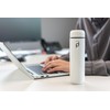 Grunwerg HCF-200W Vacuum Insulated Drinkpod Capsule Flask, Stainless Steel, White,