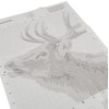Vervaco Counted Cross Stitch KIT Roaring Deer AIDA, White, One