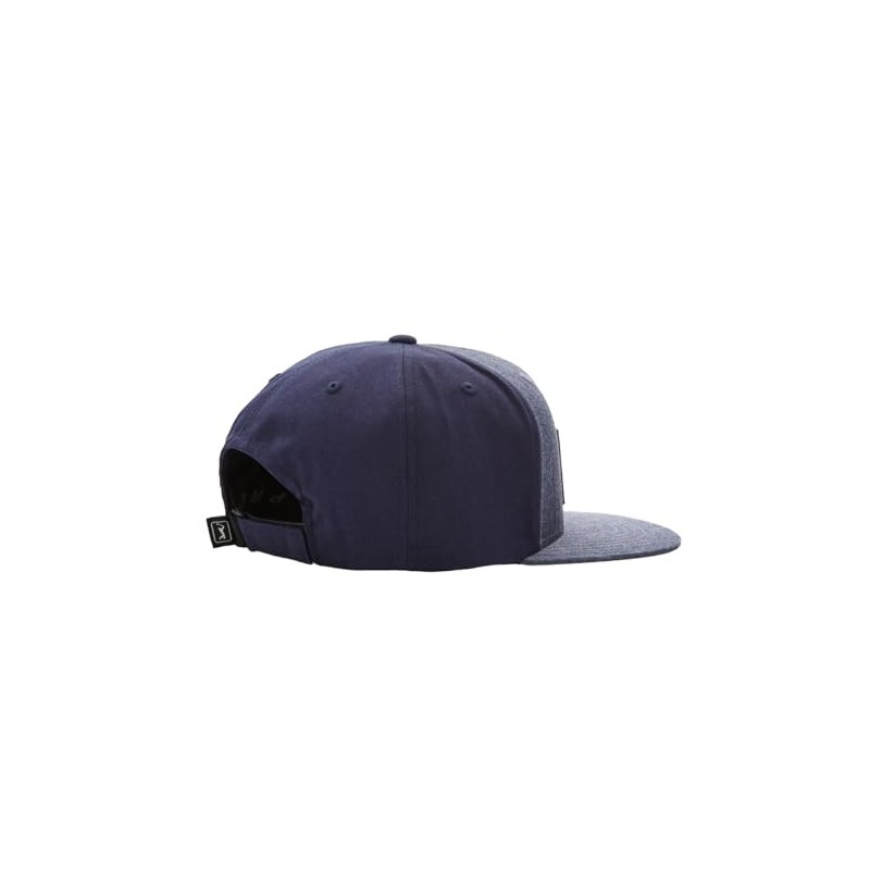 PGA TOUR Gorra de golf jaspeado, Jaspeado (Peacoat Heather), Talla