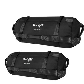 Yes4All Combo Workout Sandbags Black (M + L)