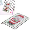 DIY Christmas Santa Claus Pattern Diamond Painting Notebook Kits Decoration