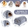 MABOZOO 3 Pack Guinea Pig House Accessories, Washable 2 Guinea