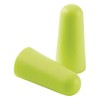 Sellstrom Disposable Uncorded Foam Ear Plugs, 32dB NRR, Hi-Viz Green