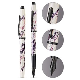 CROSS Wanderlust Everest - Fountain Pen with Medium Nib incl. Premium Gift Box - Refillable Cartridge Pen