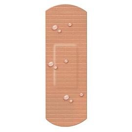 Bandage, Flexible Fabric Adhesive Strips, Fingertip, 100/bx, 24 bx/cs