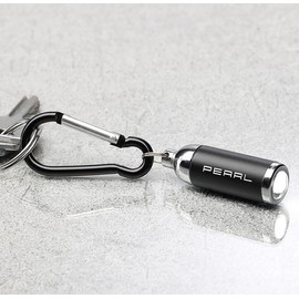 PEARL Set of 2 Mini Focusable Flashlights with Keychain