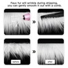Faux Fur Ribbon Faux Fur Fabric, Pack of 2 Faux
