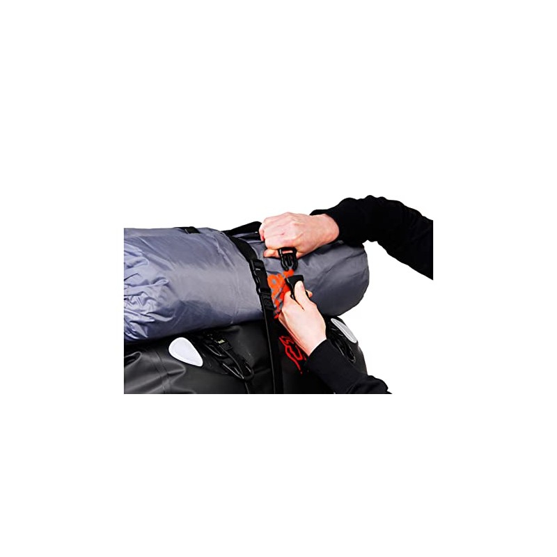 SW-MOTECH ROK Straps 2 Adjustable Tie Down Straps Black 500-1500mm