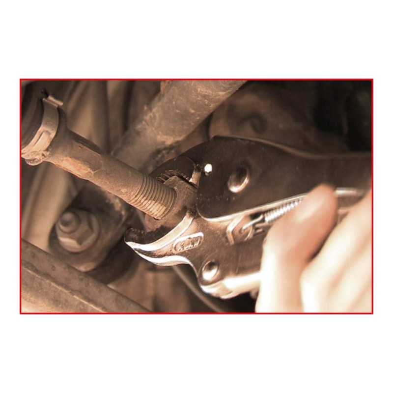 KS Tools 115.2006 Large Jaw Grip Pliers with Easy-Release 65