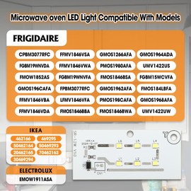 Microwave Light Board Replacement for Frigidaire IKEA Electrolux Microwave Replace 5304499540 5304509445 5304517872 123462-A0 4920115 AP6809088 PS12585761 EAP12585761 Microwave Light Bulb