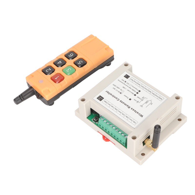 Remote Control Switch Multifunctional 6CH 433Mhz Remote Control Relay for