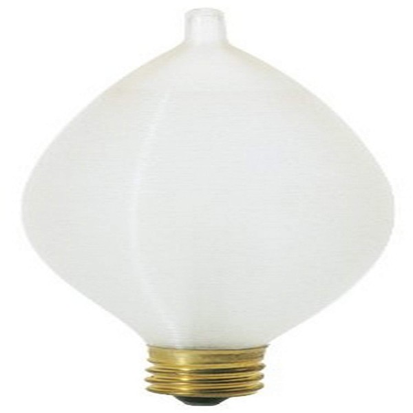 Satco S3403 25 Watt 160 Lumens C11 Incandescent Soft White 2700K Candelabra Base Satin Spun Light Bulb, Dimmable
