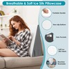 DiffPacky 12 inch Bed Wedge Pillow for Sleeping, Reading &