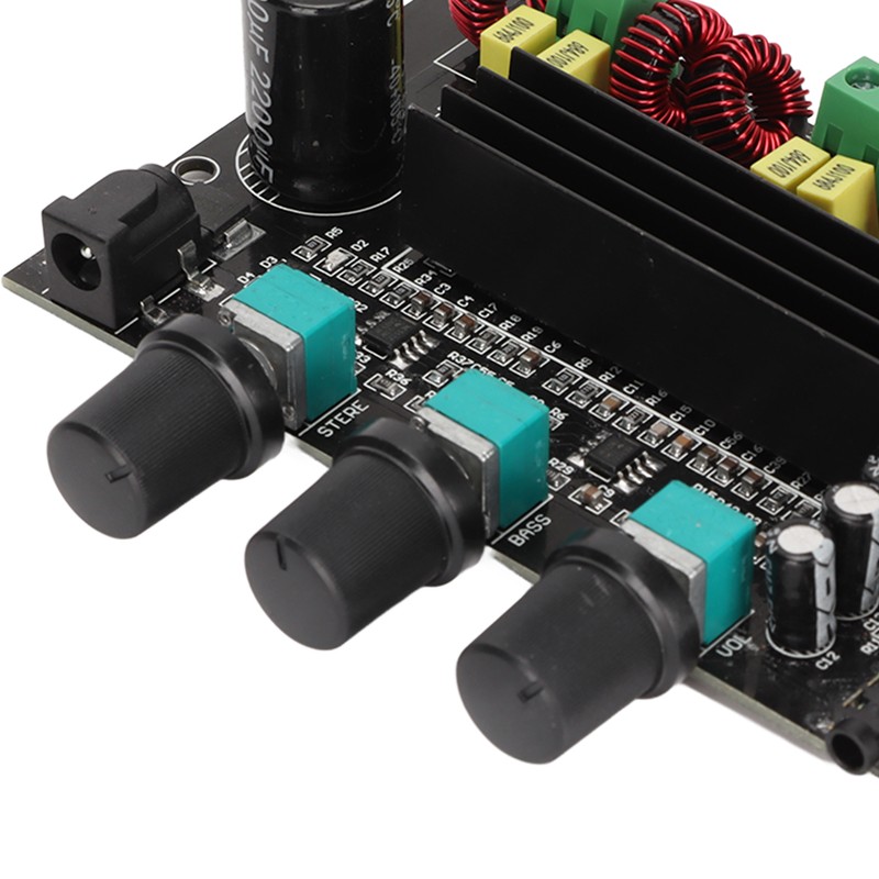 Digital Power Amplifier Board 80W+80W+100W 2.1 Channel Power Amplifier Board