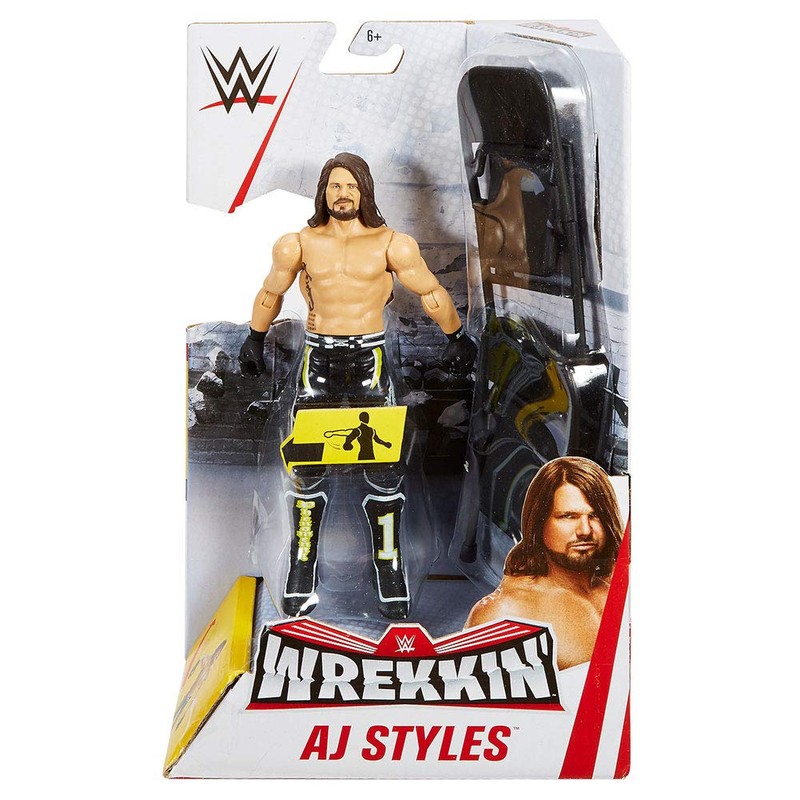 WWE GGP08 Wrekkin AJ Styles Action Figure