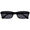 OPULIZE Black Reading Sunglasses UV400 Designer Style Mens Womens S92-1