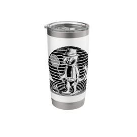 Badminton Ninja Shuttlecock Stainless Steel Insulated Tumbler