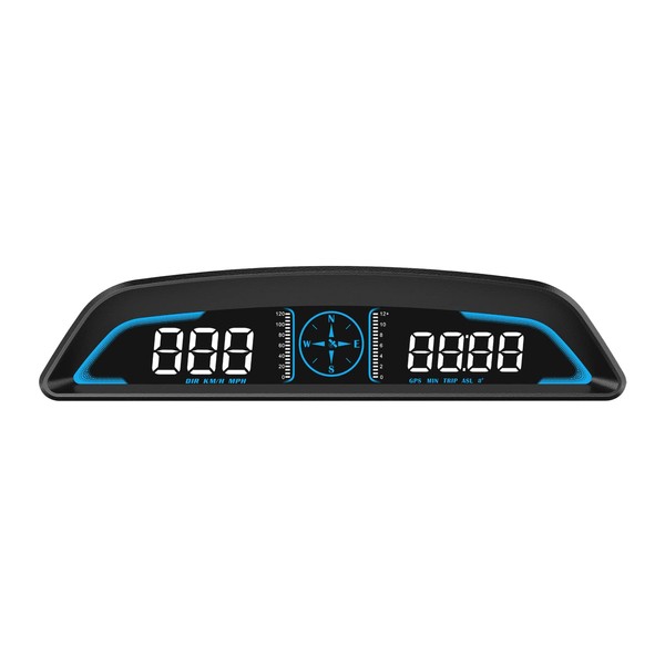 Liiiyuan Head Up Display for Cars, Car Hud GPS Speedometer