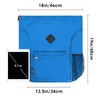WANDF Drawstring Backpack Sports Bag with Shoe Compartment Water Resistant