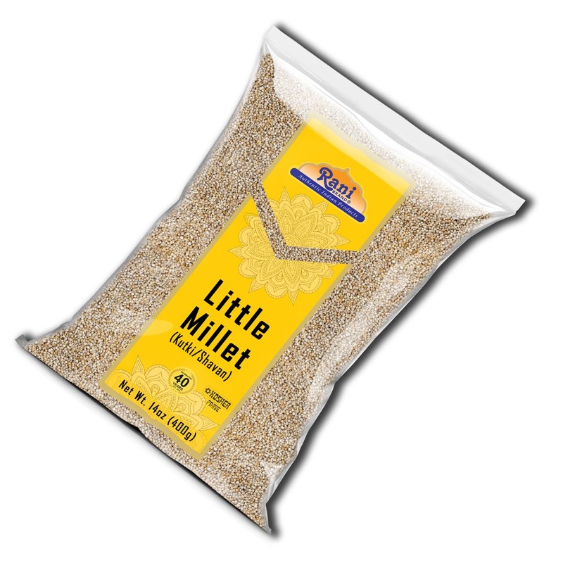 Rani Little Millet (Panicum Sumatrense) Whole Ancient Grain Seeds 14oz