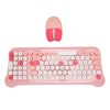 Wireless Keyboard and Mouse 2.4Ghz Connection Cute Keyboard Mouse Set