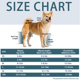 Dog Knee Brace for Torn ACL, CCL, Arthritis – Hind/Back Leg Support with Harness & Anti-Slip Straps – Adjustable Fit, Soft & Breathable, Post Surgery & Injury Recovery L (Black, XL)